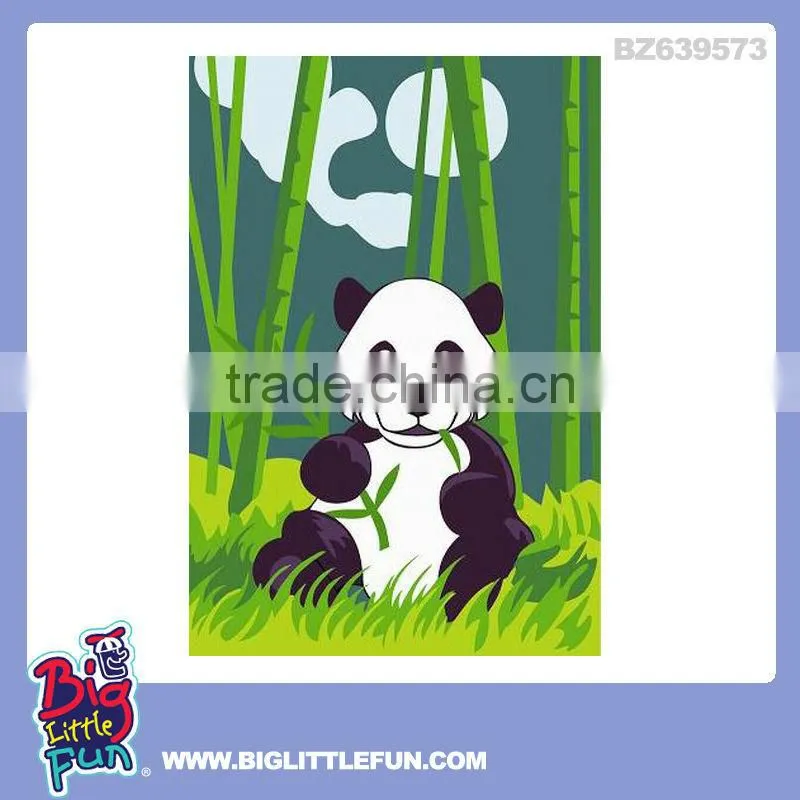 DIY oil painting by numbers painting toy