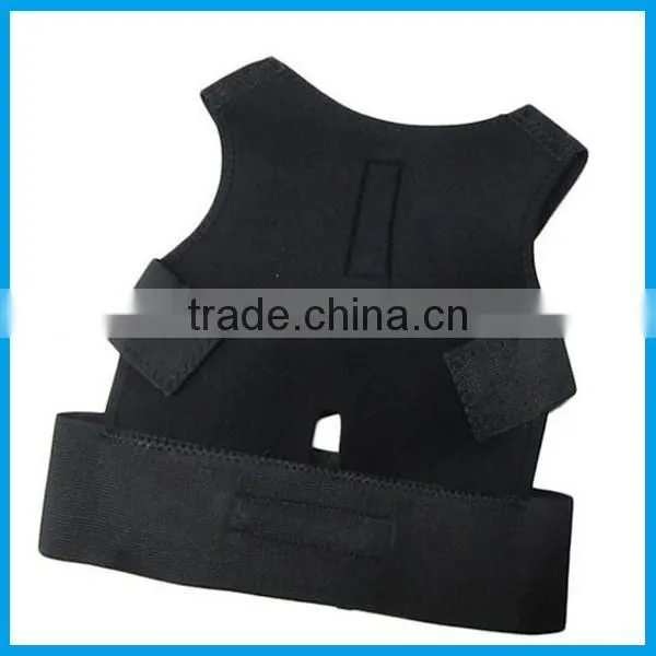 Professional adjustable posture magnetic back straightening support belt