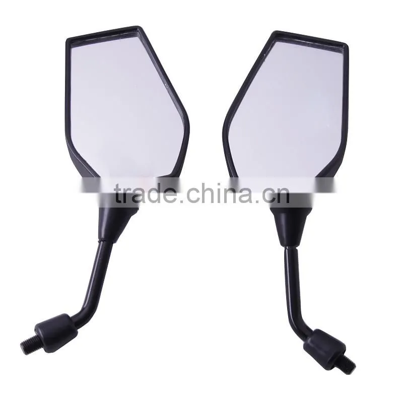 2Pcs Black 10mm View Mirrors For DUCATI M620 M695 M696 M800 M900 MONSTER 1100