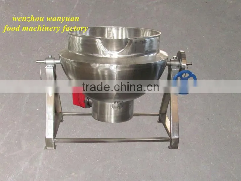 100L gas jacketed kettle tilting jacketed kettle