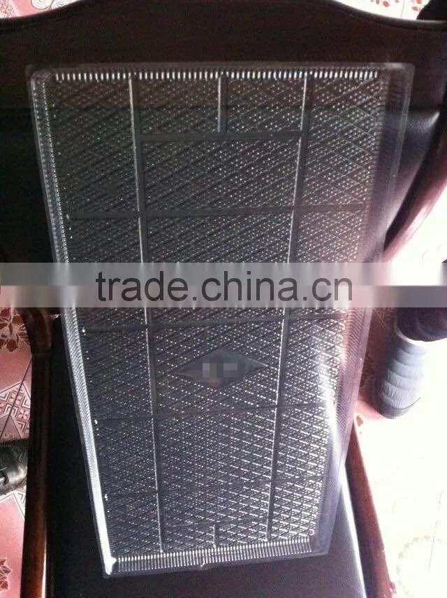 PVC clear hydroponic seed flat trays, rice seed growing trays