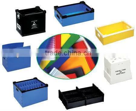 Corrugated plastic board/Corex board