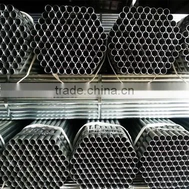 3"1.0mm Building Materials Hot Dip Galvanized Steel Pipe For Greenhouse