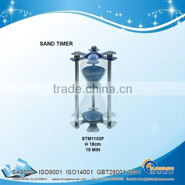 STC15MR Colored Sand Glass Sandglass Hourglass Timer Home decor