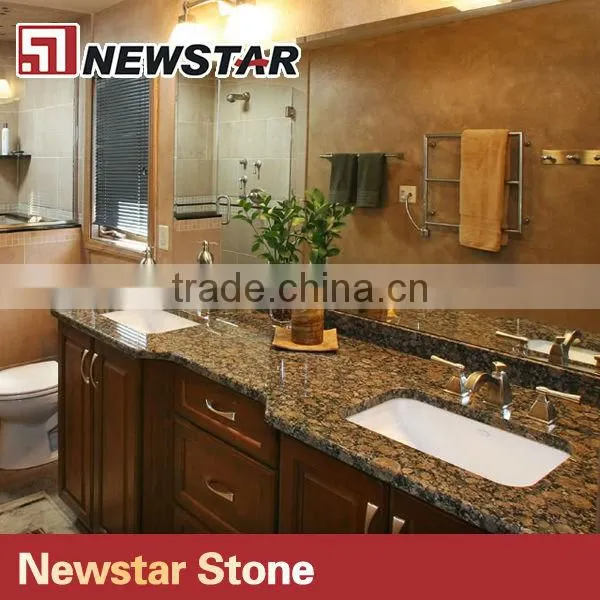 Newstar Prefab Baltic Brown granite counter tops granite countertops