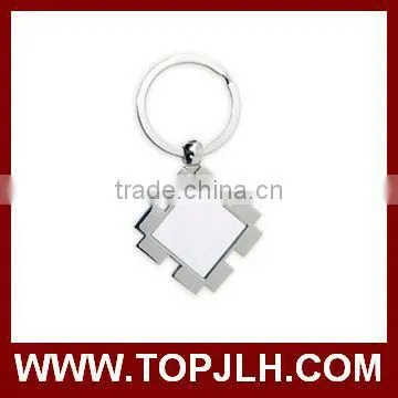 2017 Hot Sell sublimation metal key chain for promotion