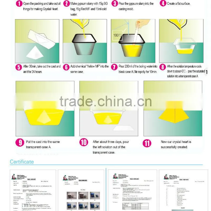 Creative toys amaging kinds of shapes Crystal Growing LAB-Super