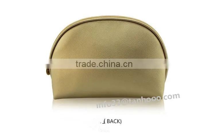 promotion fashional travel leather cosmetic bag