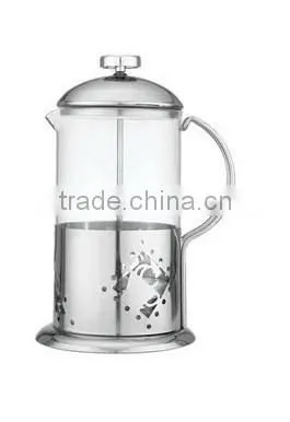 1000ml glass coffee maker set