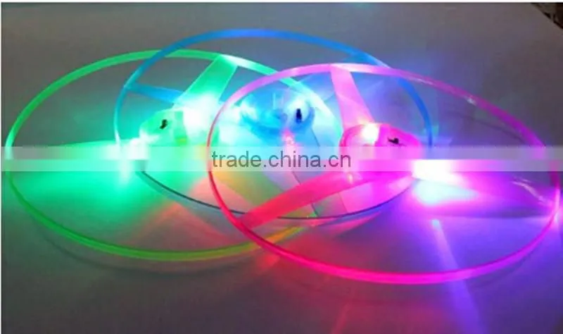 2015 Hot New LED Light Flashing Children Kids Flying Saucer Helicopter Chistmas Gift Toys From Dongguan ICTI Manufacturer