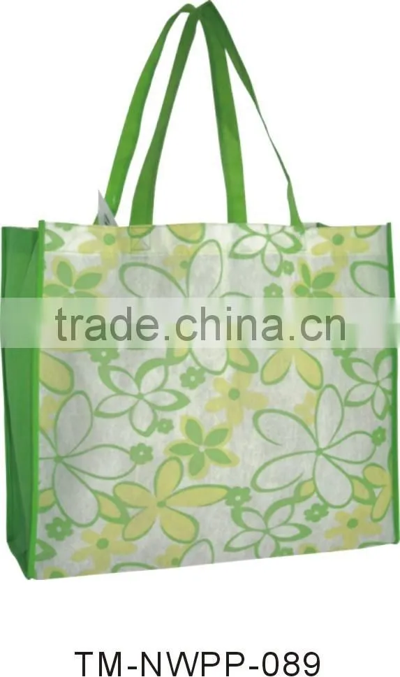 2015 New Arrival OEM Eco-friendly Promotional Custom Laminated Non Woven Bag