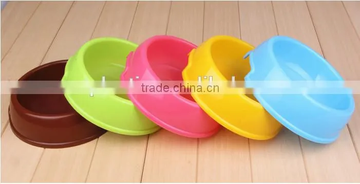 China Factory Round Dog Bowl Pet Feeding bowl disposable melamine dog bowl