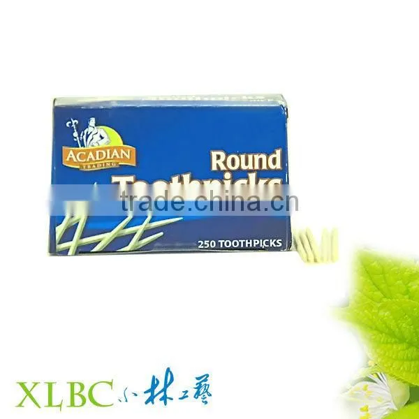 Nature Cello wrapped box bamboo toothpick