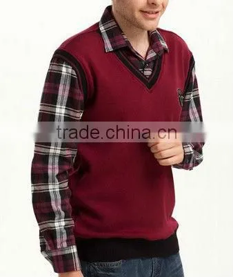 2014 Man winter warm shirts, business mens winter shirts