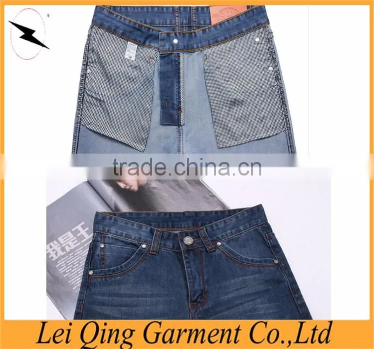 Wholesale fashion best quality pants men jeans new design