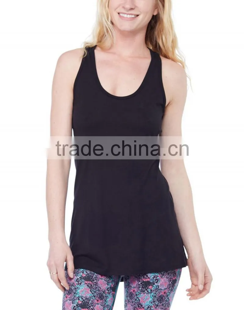 OEM Wholesale Bulk Women's Racerback Sleeveless Stringer Tank Top