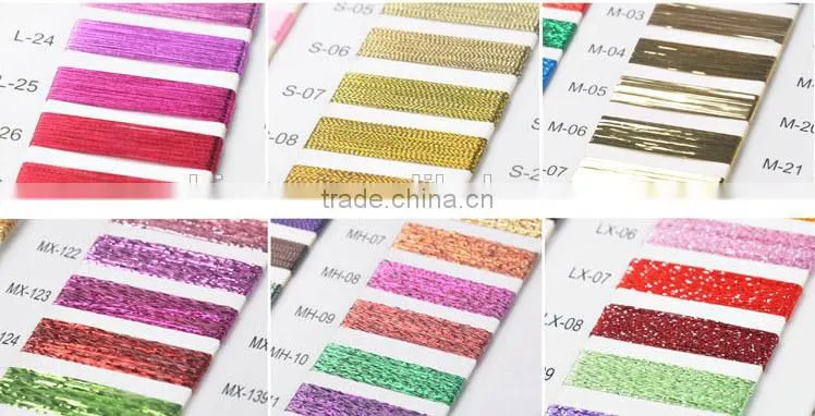 hi-ana thread1Yearly output 10 million items Sew Good silver thread