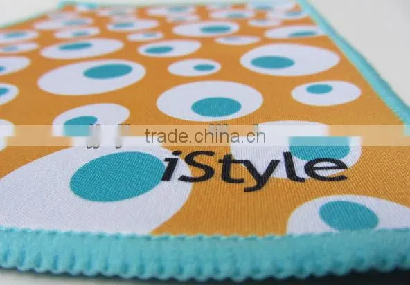 Microfibr printed ipad cleaning cloth