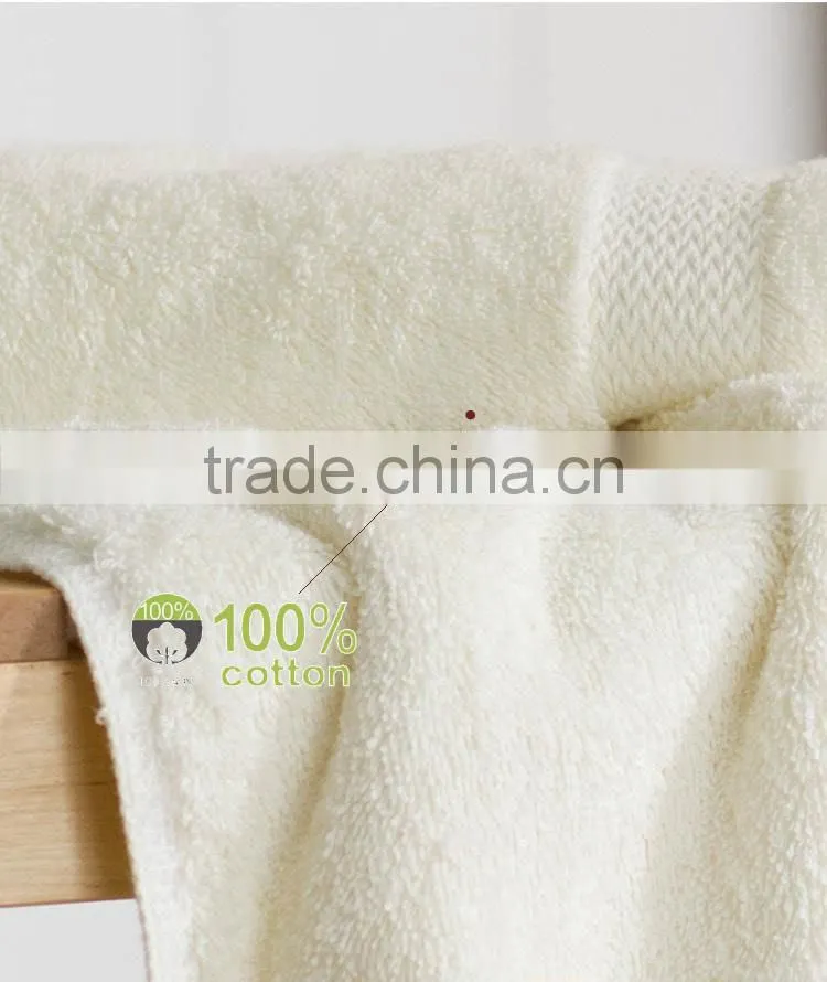Factory customized hotel cheap cotton towels face