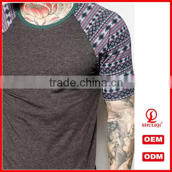 2016 Newly Matching Printed Short Sleeve OEM T- Shirt For Man
