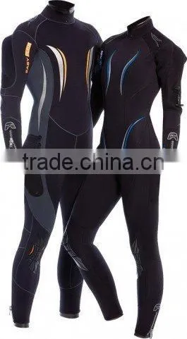 Women's neoprene surfing wetsuit girl