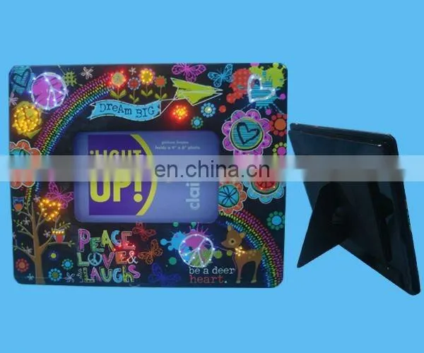 led light handwork paper art business greeting card