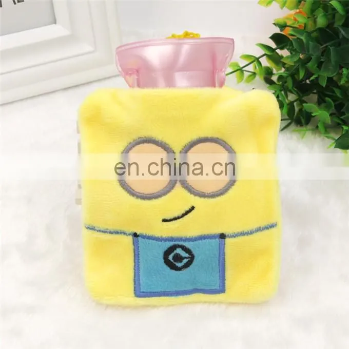 hot sale cartoon embroidery hot water bottle hot water bottle in stock