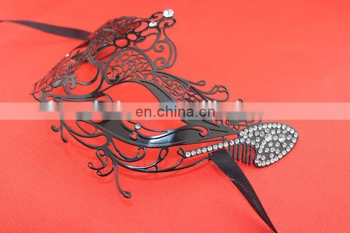 Venetian Romantic Masquerade Metal Sexy Mystery party Mask