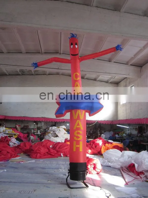 new design popular advertising/decorative car wash inflatable air dancer