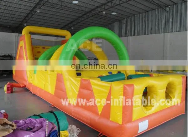 Inflatable obstacle course with finest quality for kids