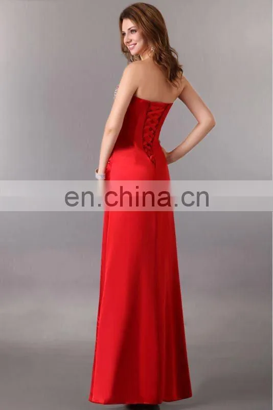 Grace Karin Sexy Women's Long Stunning Strapless Prom Dresses Wholesale CL2588