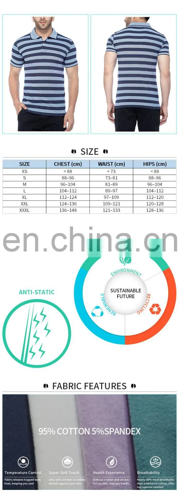 custom striped simple design fashion china cheap high quality plain oversized t shirt polo