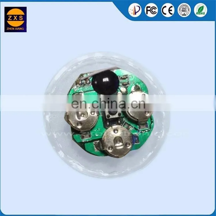 Led light chip Waterproof sound pre-recorded ic hips for clothes