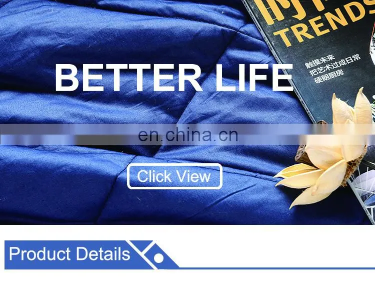 2019 amazon custom cheap 15 lb minky weighted blanket