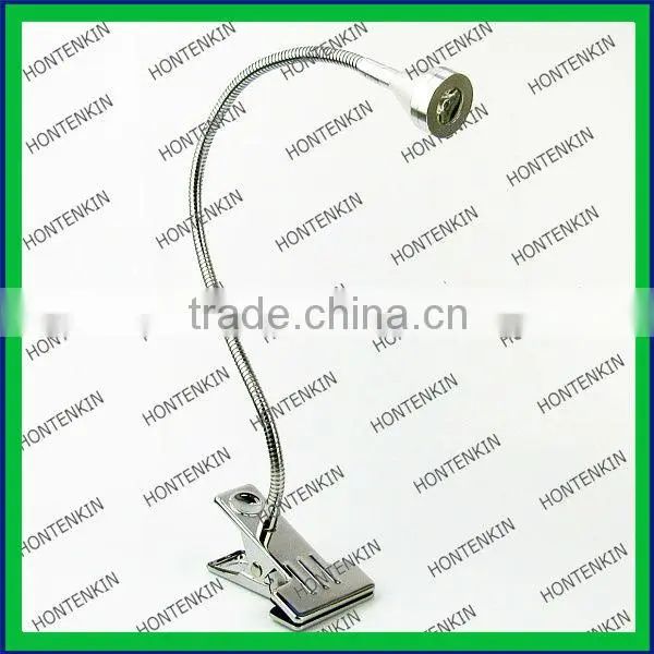 Aluminium flexible gooseneck bedside wall mount led light