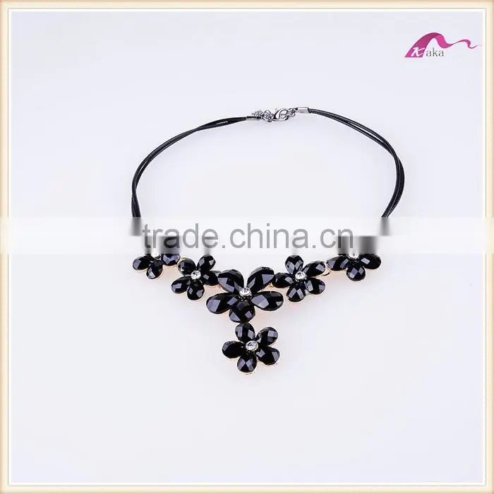 Luxury Statement Necklace Summer Classic Rope Chain Crystal Choker Necklace