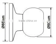 Grade 3 Popular Tubular 6 Pin tubular lock