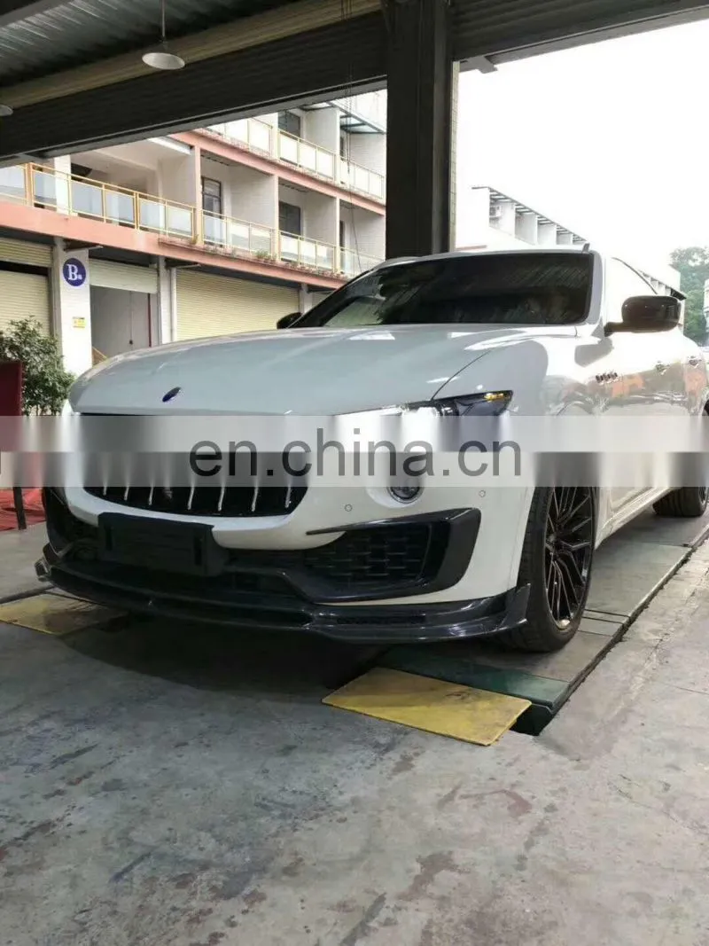 carbon fiber front lip body kit for Maserati Levante Auto Parts