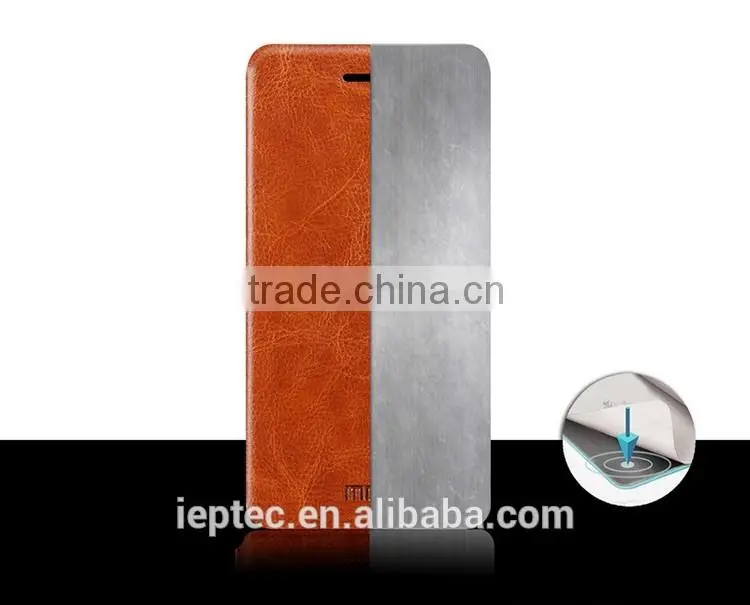 MOFi Case Celular PU Leather Flip Coque for Huawei Honor 7, Mobile Phone Set Back Cover Housing for Honor7