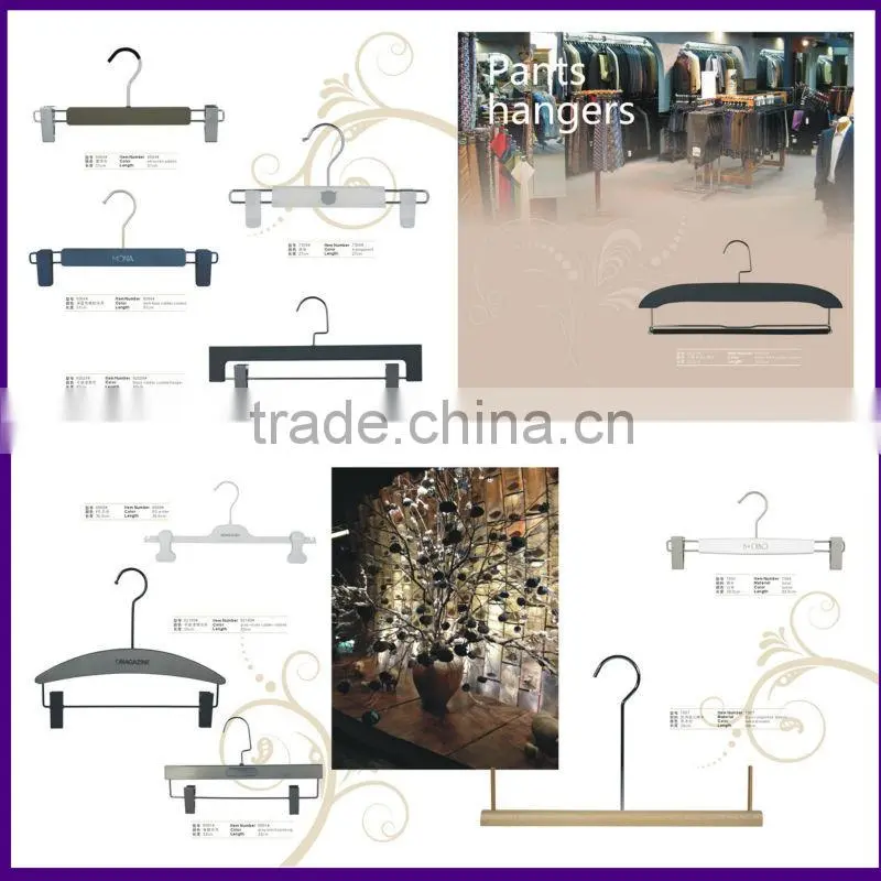 FP-869 Grey plastic hanger for clothes