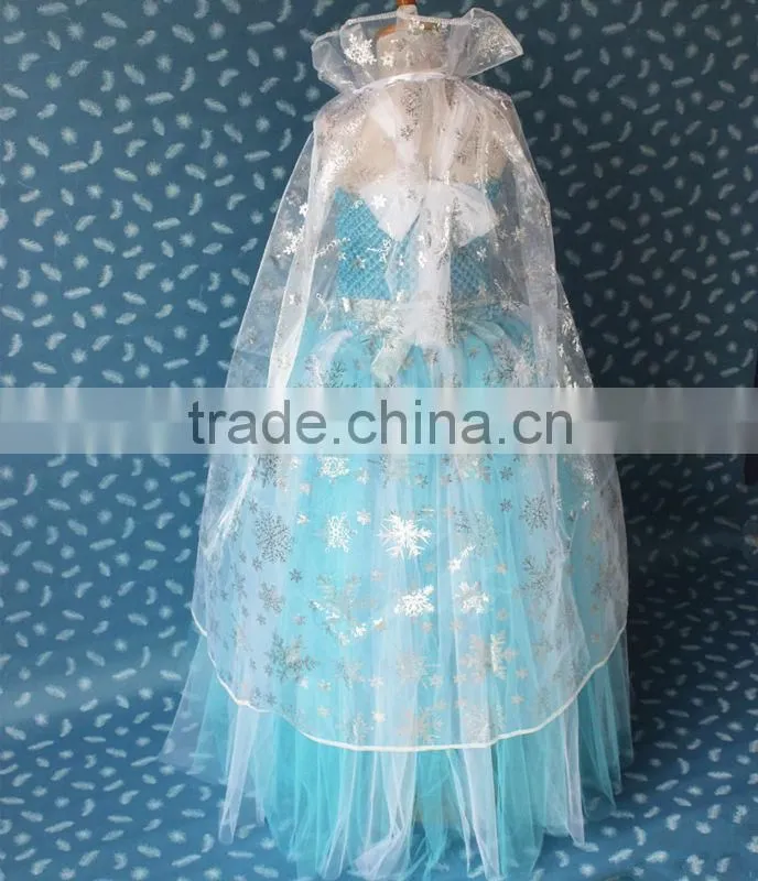 Wholesale frozen dresses for girls frozen costume kids dress