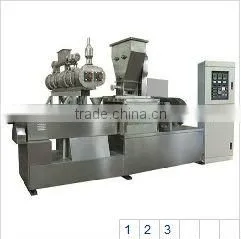 Shandong single/double screw food extruder