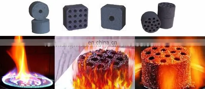 Runxiang brand coal charcoal briquette machine / honeycomb briquette extruder machine