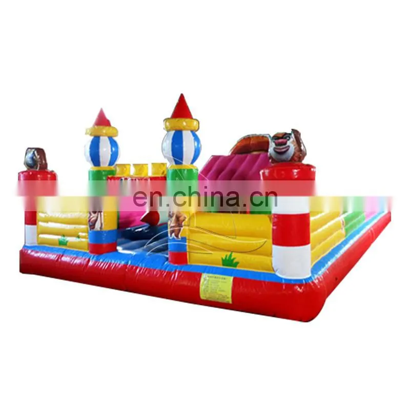 Soft play area customised indoor playcentre inflatable bouncing castle for sale