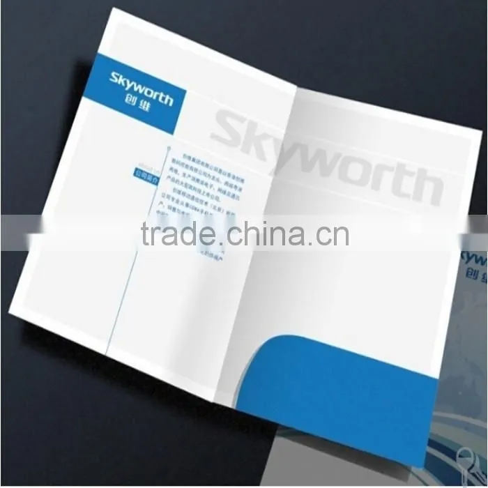 Laminate Pocket Catalogue Paper Folder
