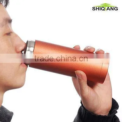 Stainless steel leakproof vacuum thermo mugs with color finishing