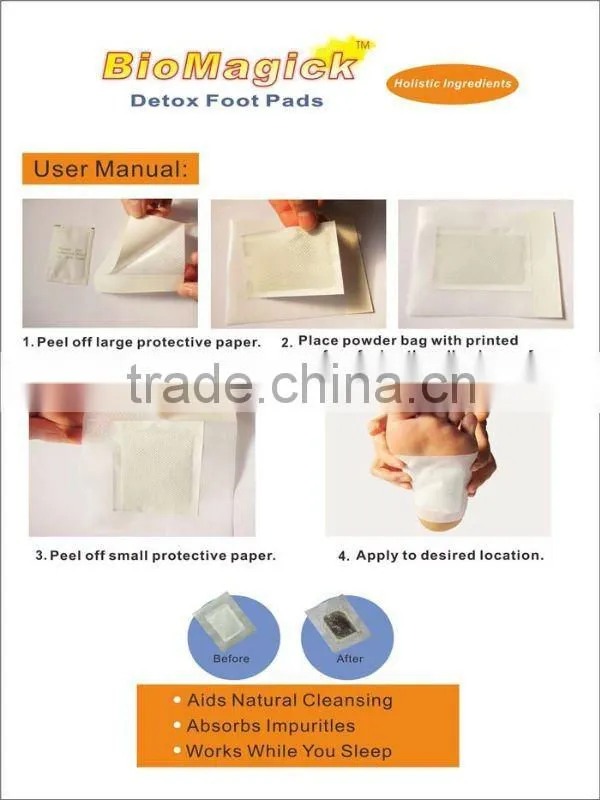 2012 new design slimming patch(health foot pad)