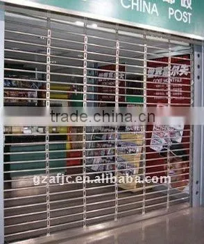 OKM steel rolling doors, external roller shutter doors