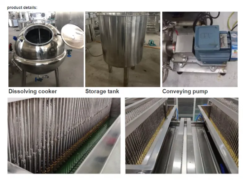 Full Automatic 200-300 Kg/h Popping Boba Making Machine