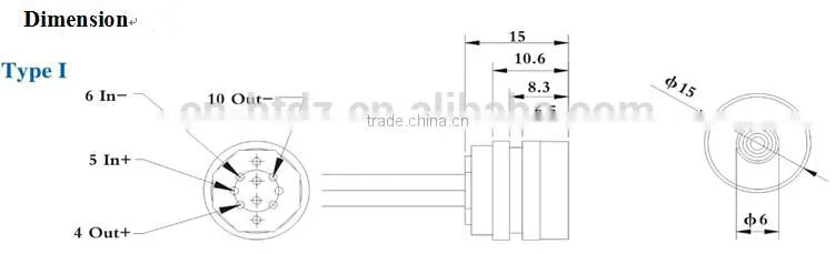 Oil filled pressure sensor